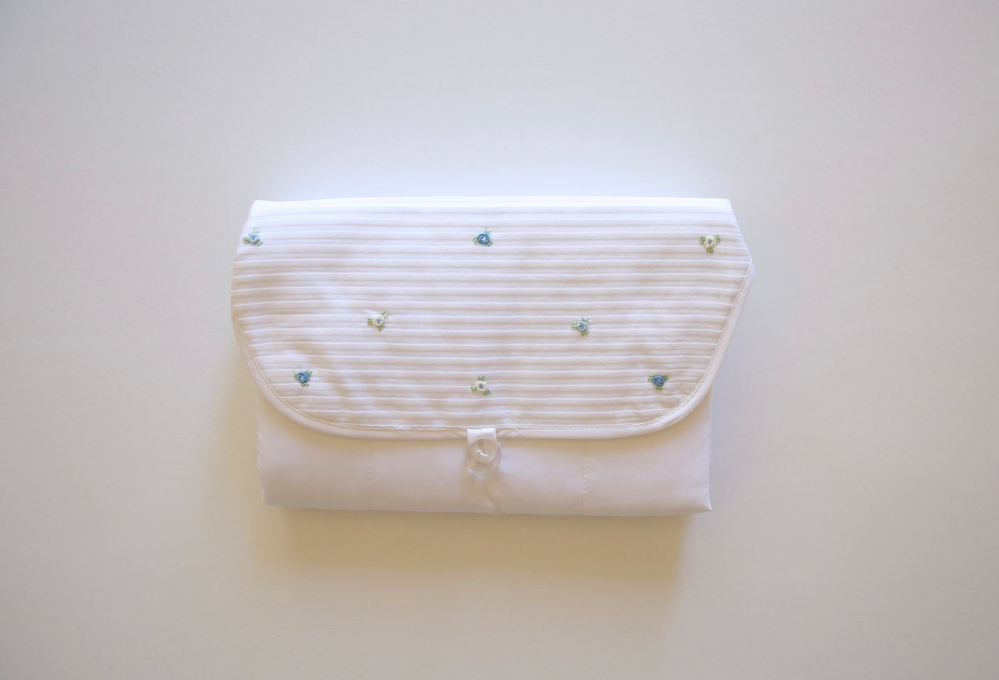 Bebek Alt Açma - Mavi Nakışlı